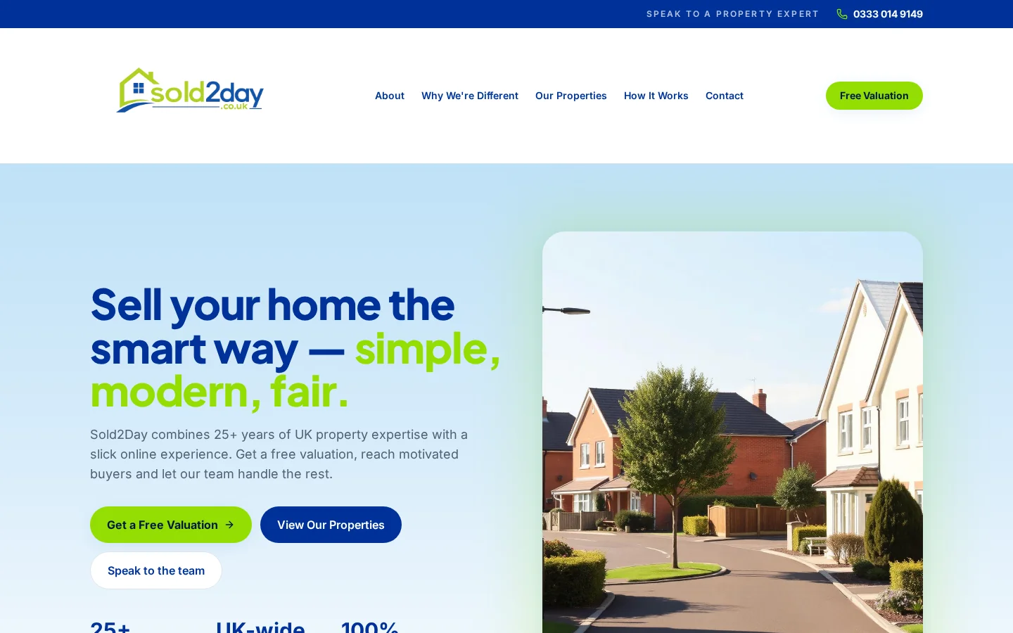 Sold2Day website example